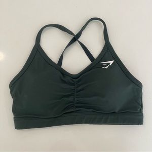 Gymshark ruched sports bra